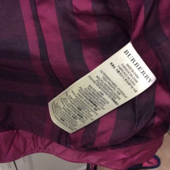 Burberry London Quilted Jacket Belted Motorcycle 4 - Picture 6 of 8